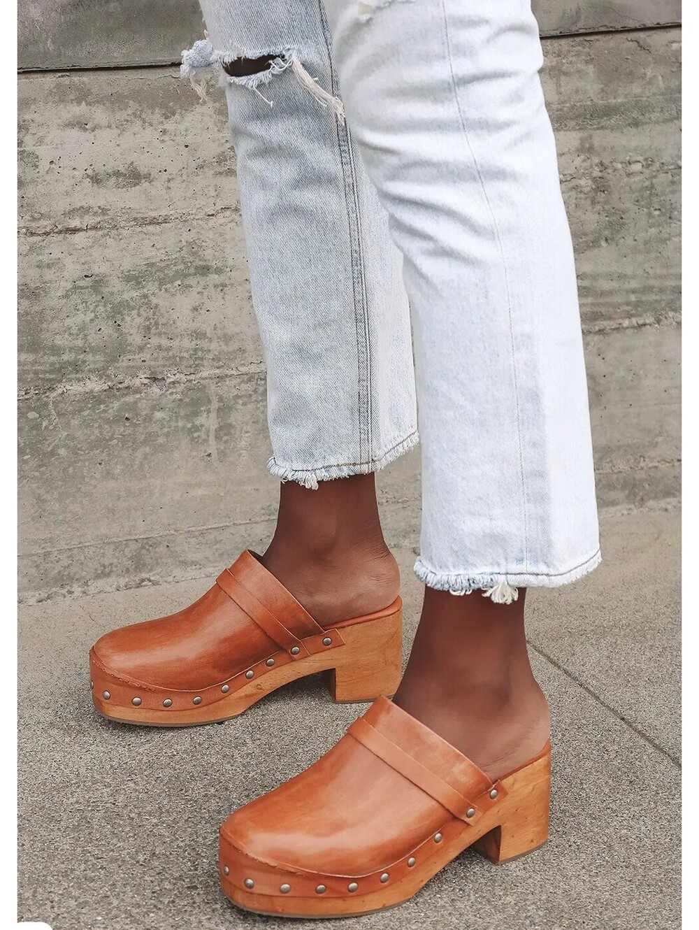 Free People Calabasas Clogs Size 40/9.5